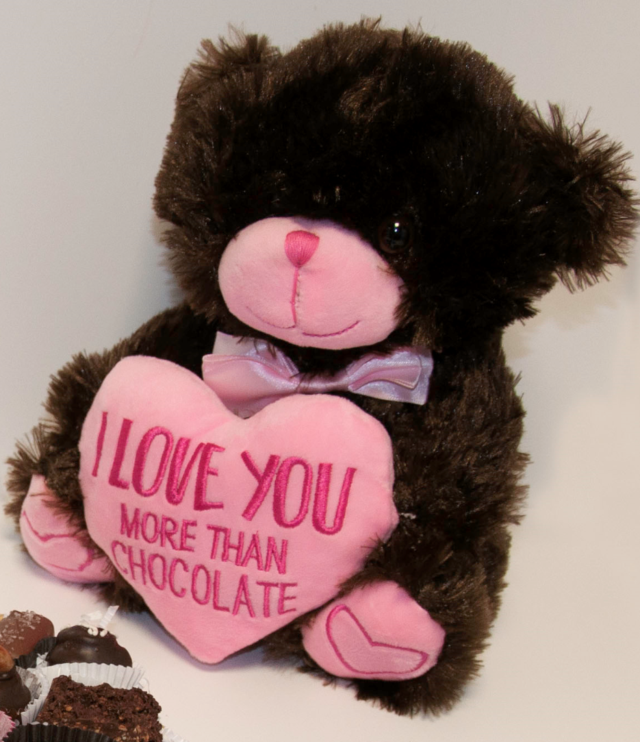 heart teddy box